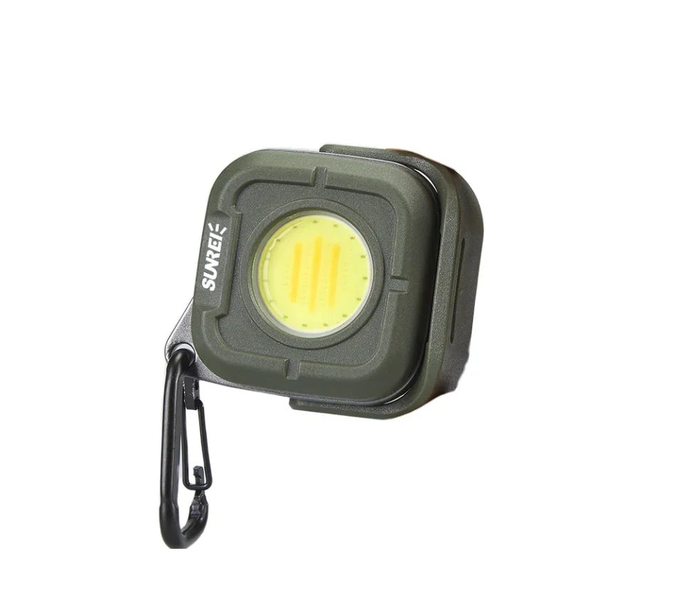 Sunrei C500 Best Sale To USA Europe Portable Lamp Light COB Red Light Work Garden Camping Light Mini 500lum