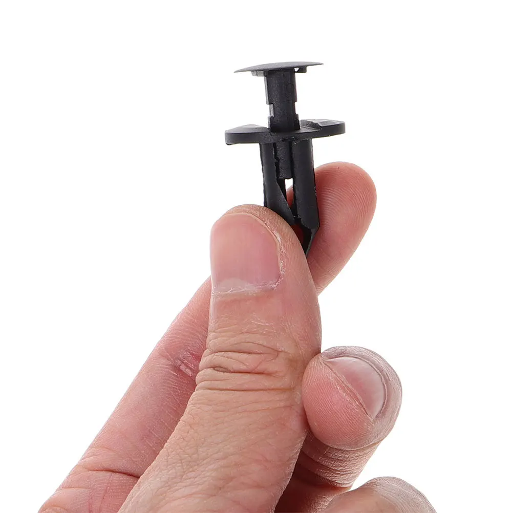 

100Pcs Car Bumper Clips Set Universal Auto Fasteners Durable Retainer Splash Shield Protection Automotive Clips and Fasteners