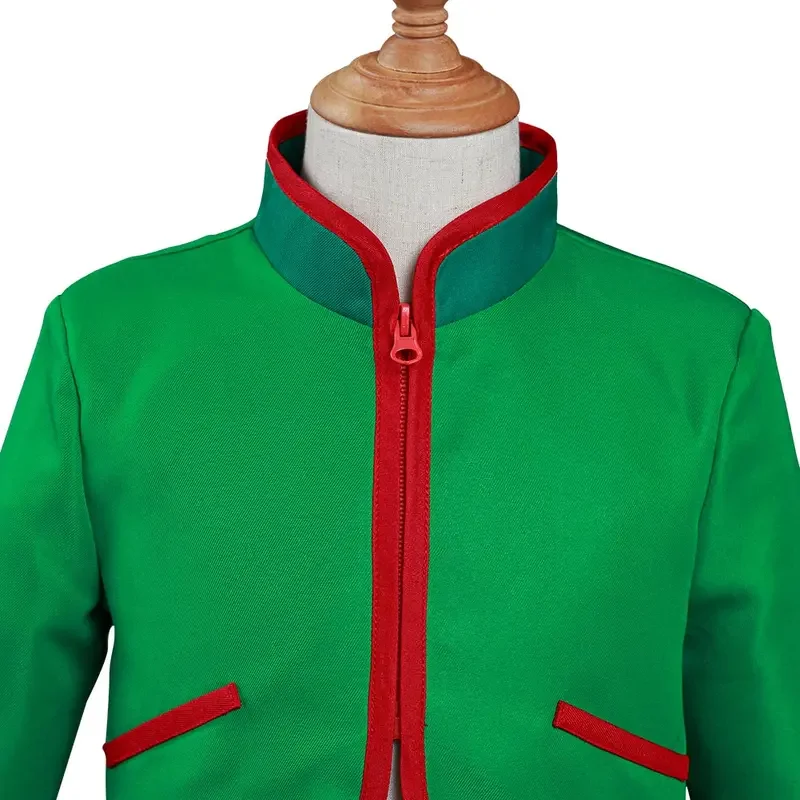 Gon Freecss Volwassen Kinderen Cosplay Kostuum Anime Hunter X Rollenspel Groene Top Broek Outfits Mannen Jongens Kinderen Halloween Party Suits