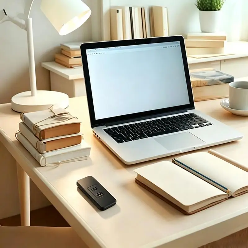 Embedded Dual Port Desktop Charging Station USB C Power Adapter Fast Charging Dock for Cafe Hotel Public Desk Installation