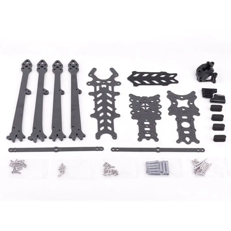 Picture 4: ABKN-Super Long Range FPV Crossing Racing Drone Frame 10Inch Carbon Fiber 450MM Wheelbase Heavy-Duty Frame Kit