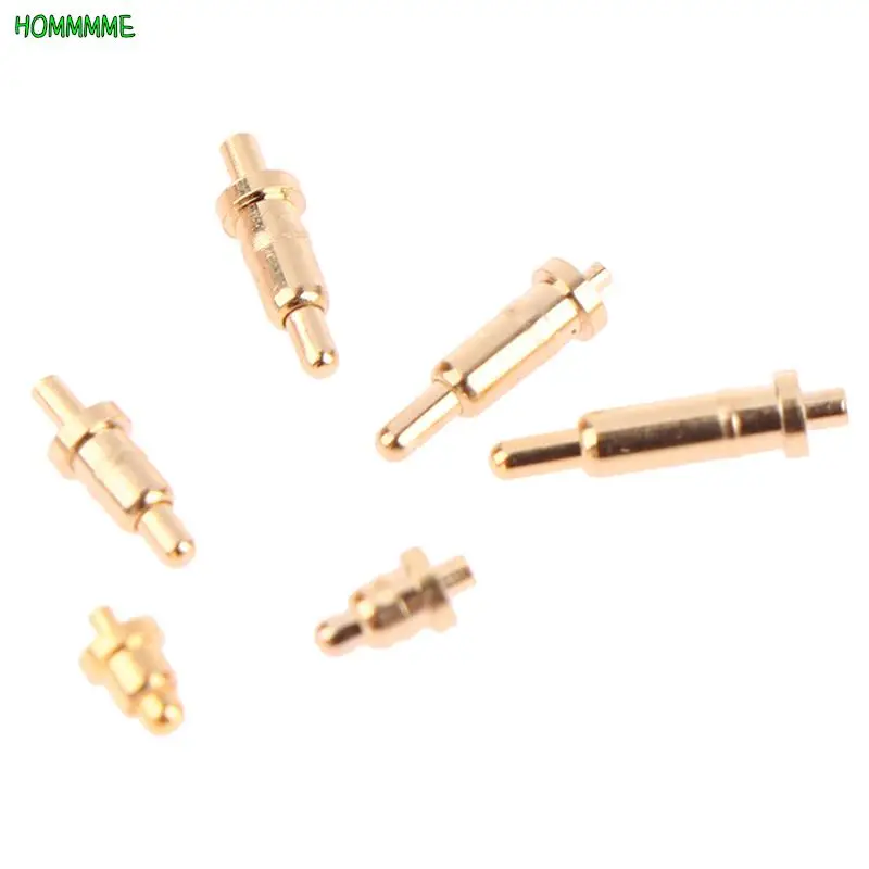 10Pcs Pogo Pin Connector Pogopin Battery Spring Loaded Contact SMD Needle PCB 3 4 5 6 7 8 9 10 12 14MM Test Prob Wholesale