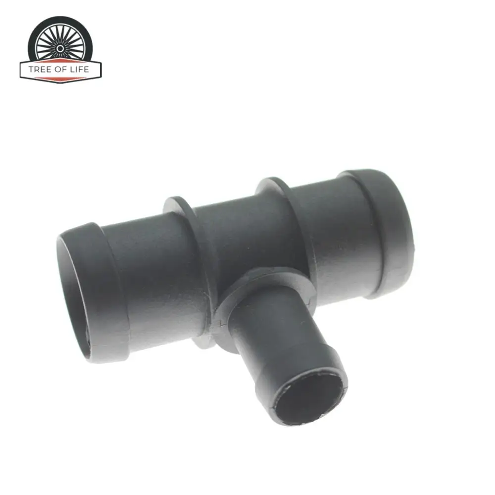 N90692901 Coolant Water Pipe Tee Connector 1K0121087R 72423796 For Passat CC Caddy Golf Jetta Tiguan Polo A3 A4 A6 TT Q3 Q5 Q7