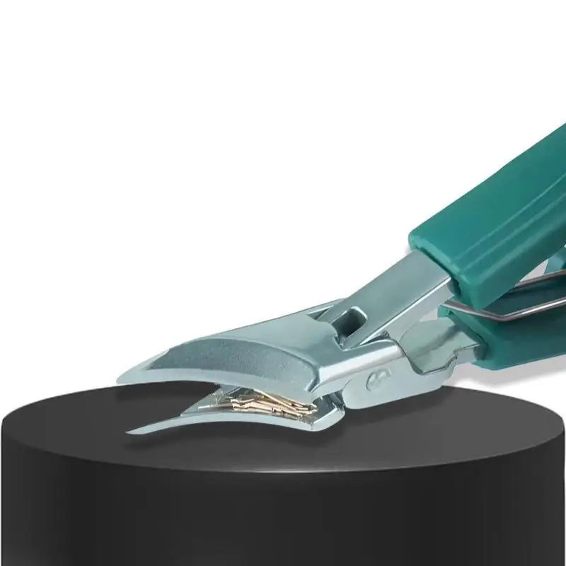 Coupe-ongles anti-éclaboussures, grand, épais, dur, spécial, pince diagonale pointue, ciseaux à ongles, outils de manucure ménagers