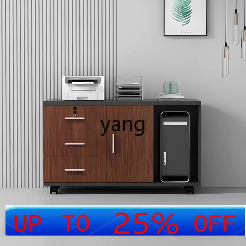 

LTT Mobile Drawer File Short Cabinet Wooden Computer Printing Main Cabinet