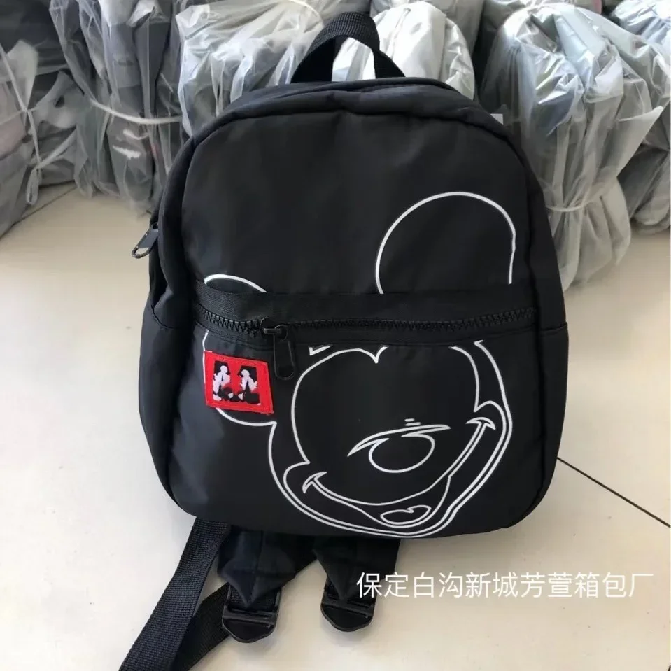 Sacs à dos Disney Kawaii pour filles, sacs à paillettes imprimées, rangement de voyage, cartables à la mode, mini sac à dos de maternelle