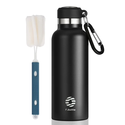FEIJIAN 스테인레스 스틸 보온병, 휴대용 물병, 열 컵, 누출 방지 플라스크, 미니 500ML, 600ML