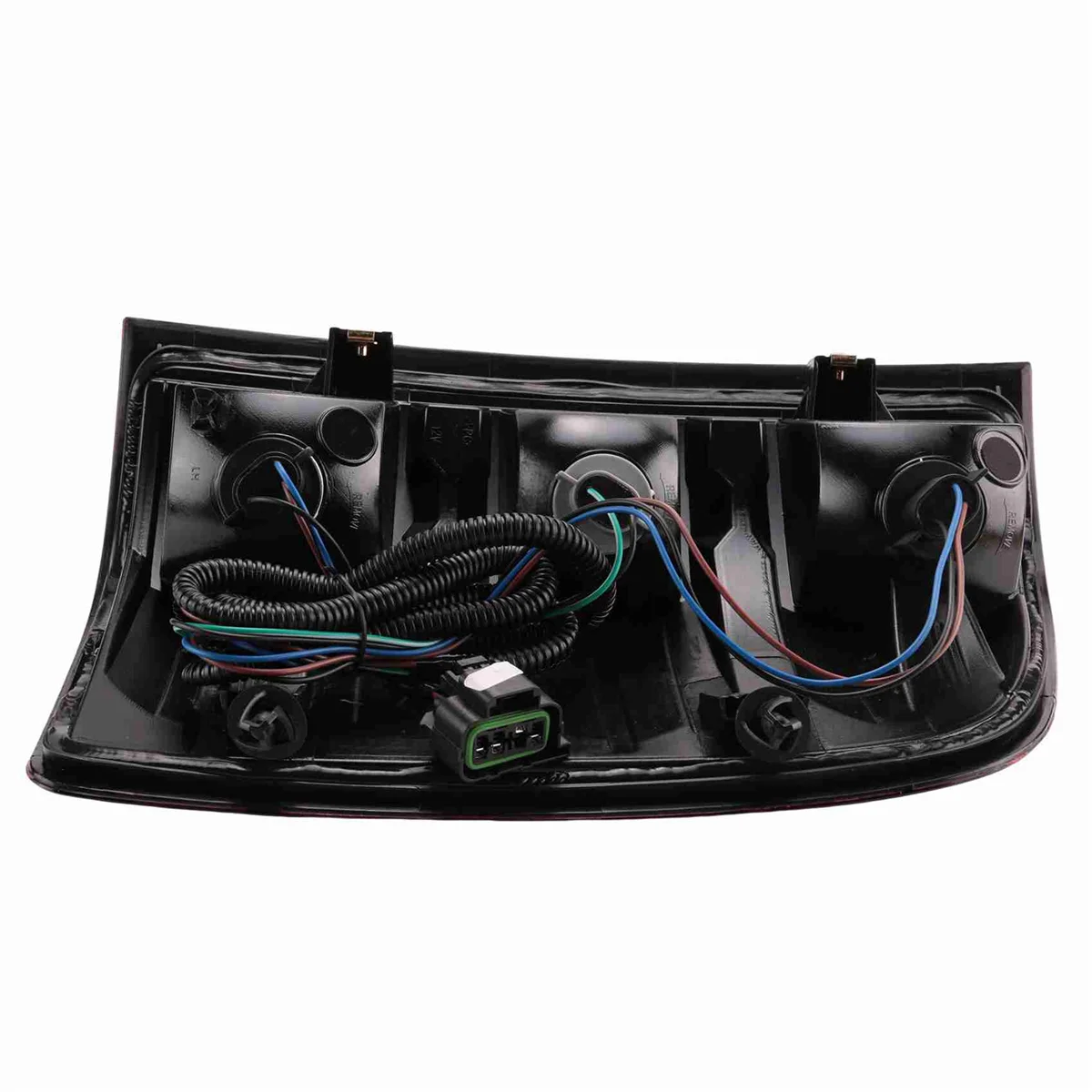 A15Z-Car الهالوجين الأسود الجانب الذيل مجموعة مصابيح LH لشروليه سيلفرادو لجي إم سي سييرا ضوء الفرامل الخلفية GM 2800207 ج 25958482 #5