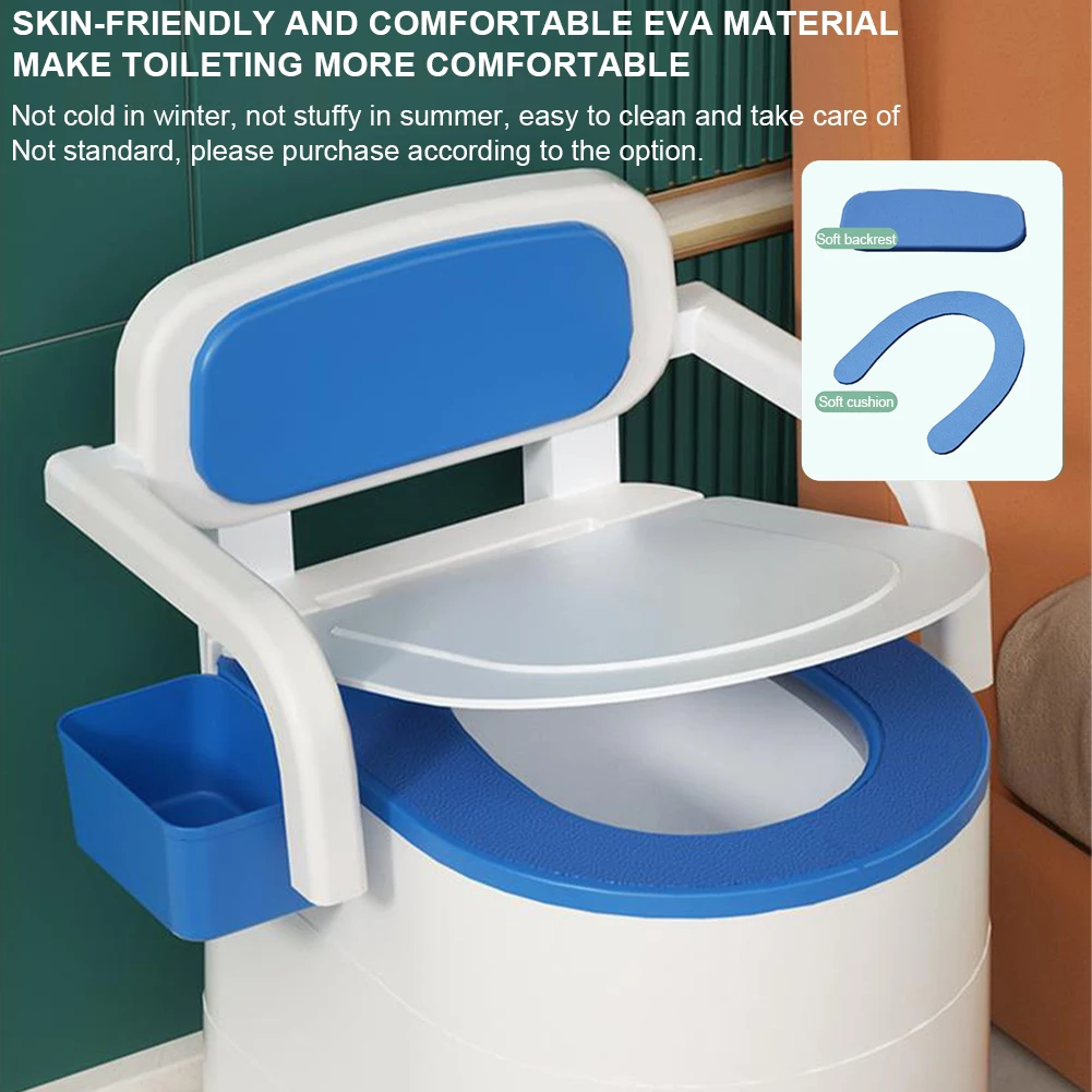 

Прикроватный тумбочка-горшок для взрослых с подлокотником, 880 фунтов, сверхмощный горшок, герметичный портативный туалет-комод для пожилых людей