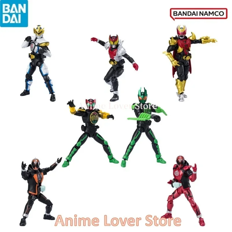 In Stock Bandai Original Shokugan SHODO Box Egg Kamen Rider XX3 OOO Kiva Ghost ixa Anime Action Figures Toys for Kids Gift