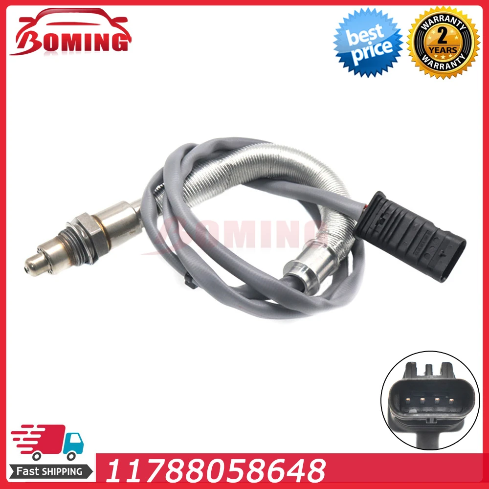 Car Air Fuel Ratio O2 Oxygen Lambda Sensor 11788058648 For BMW X3 2000-2023 For BMW X4 2019-2023 11-78-8-058-648