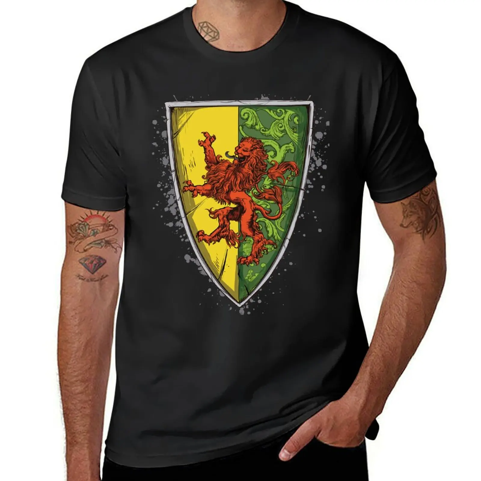 William Marshal - Coat of Arms T-Shirt for a boy new edition anime heavy weight t shirts for men