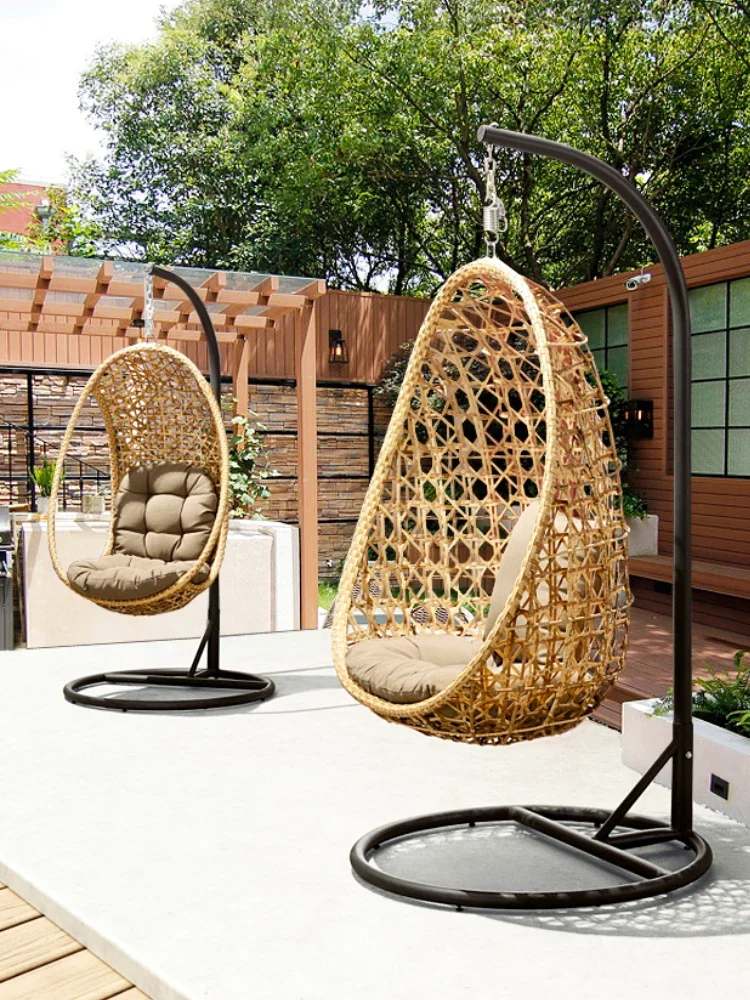 Hanging basket, rattan chair, terrace, swing, indoor single person rocking chair, dormitory, adult hanging basket