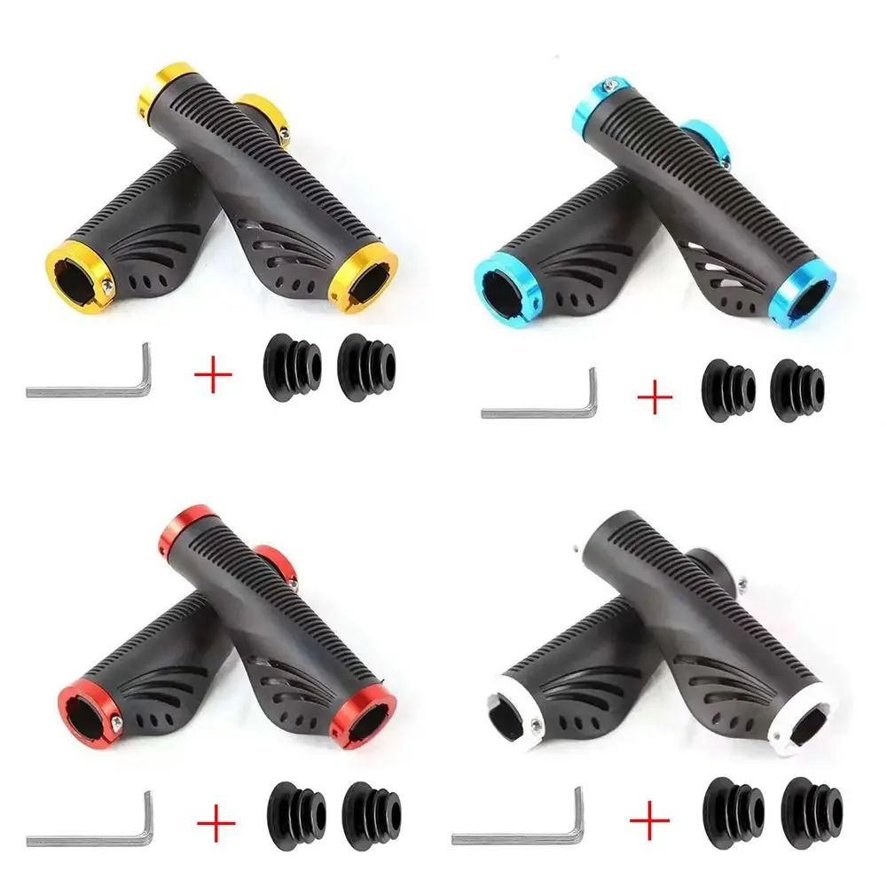 New Rubber Bicycle Handlebar Grips 5 Colors Anti-slip Bike Cover Protecting Bicycle Parts Bicycle
