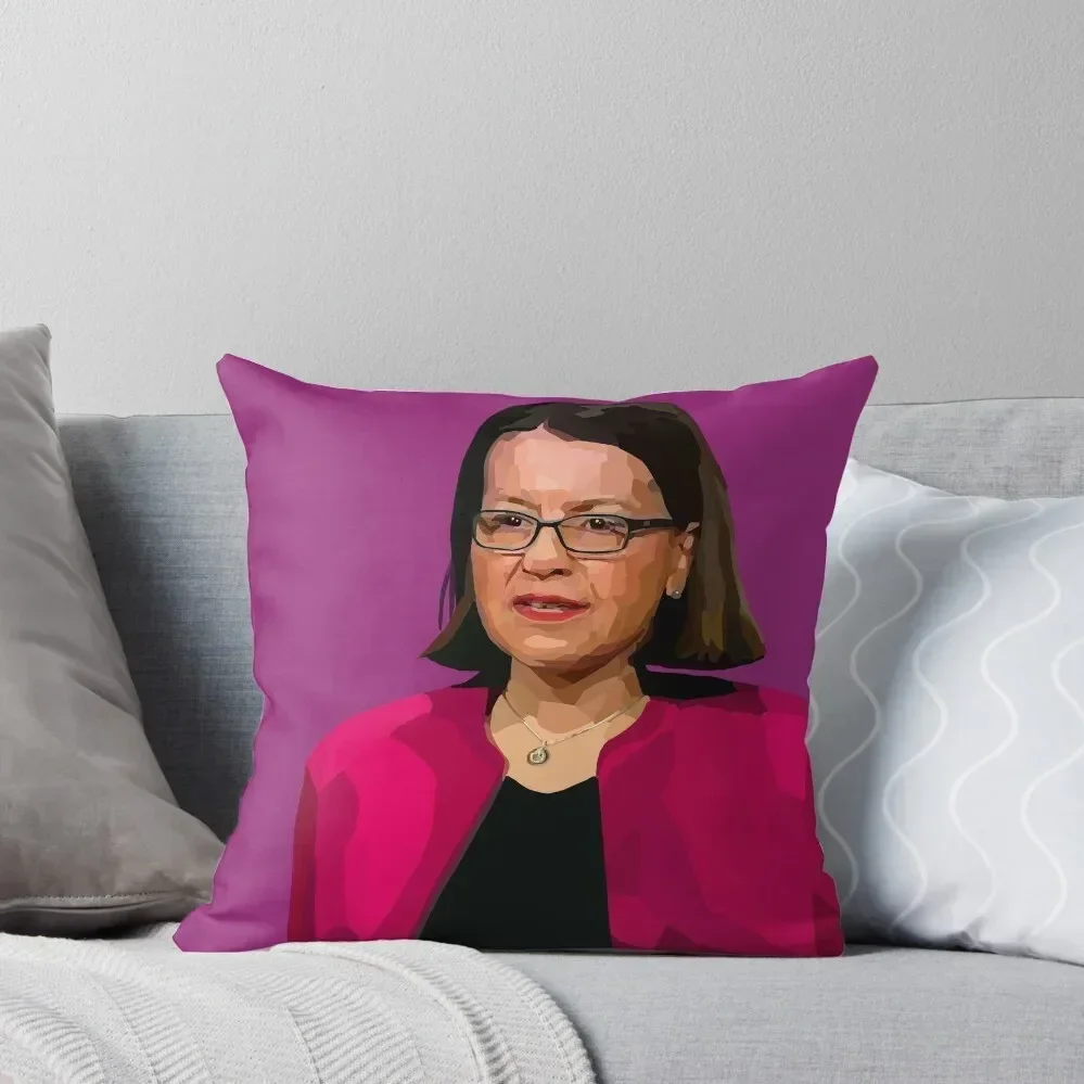 Minister for Health – Jenny Mikakos Throw Pillow Pillow Decor Pillowcase pillow