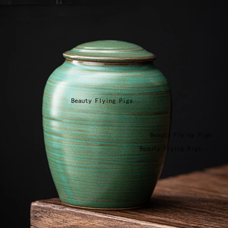 

1 шт. мини-керамические урны, похоронные принадлежности для домашних животных, мемориальный гроб для домашних животных, керамическая мини-урна для праха, бытовые товары для домашних животных