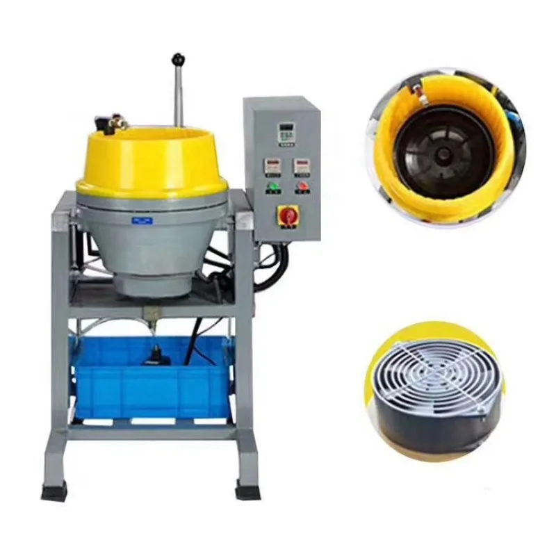 New Automatic Metal Vortex Grinding Deburring Polishing Machine High Precision Centrifugal Disc Finishing Machine for Jewelry