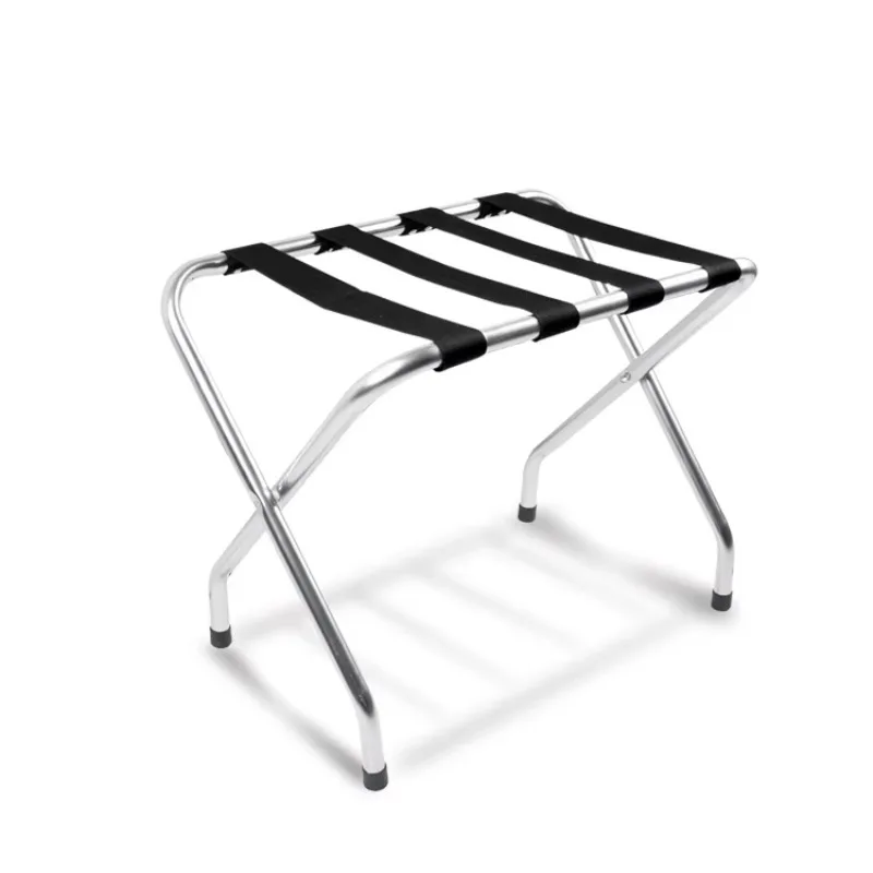 hotel-supplies-wholesale-black-folding-stainless-steel-luggage-rack