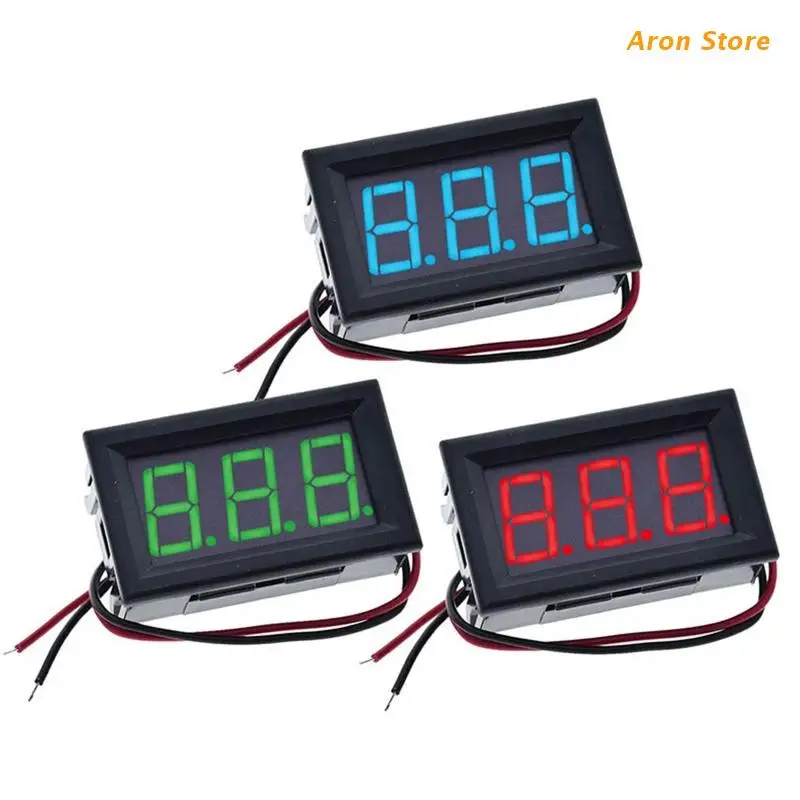 Digital LED Thermometer 5-12V Measuring -50~110°C Temperature Display Panel Temp Gauge for Fish Freezer