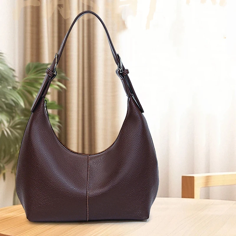 

Women Crescent bag Large Capacity Shoulder Bag for Ladies 2026 Trendy New Design Classic Spring-Summer Fashion Underarm Bag