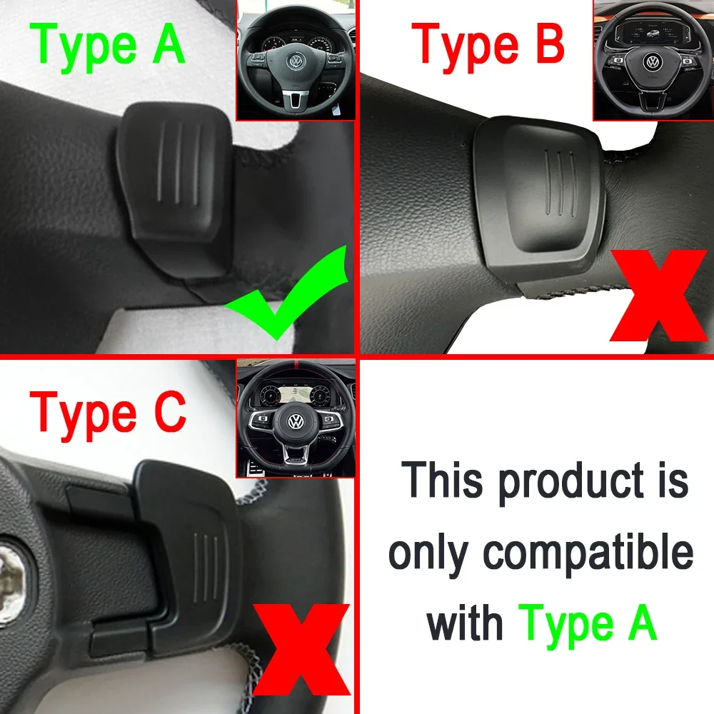 ل VW تيجوان Golf5 Golf6 MK5 MK6 جيتا GTI R20 R36 عجلة توجيه سيارة مجداف تمديد DSG المباشر التحول مجداف الفضة أحمر أسود 1X