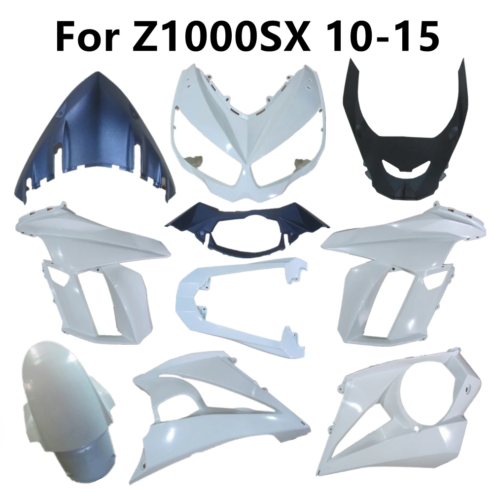 Motorcycle For Kawasaki Z1000SX 2010-2011-2012-2013-2014-2015 Bodywork Fairing Accessories Plastic parts Pack left and right