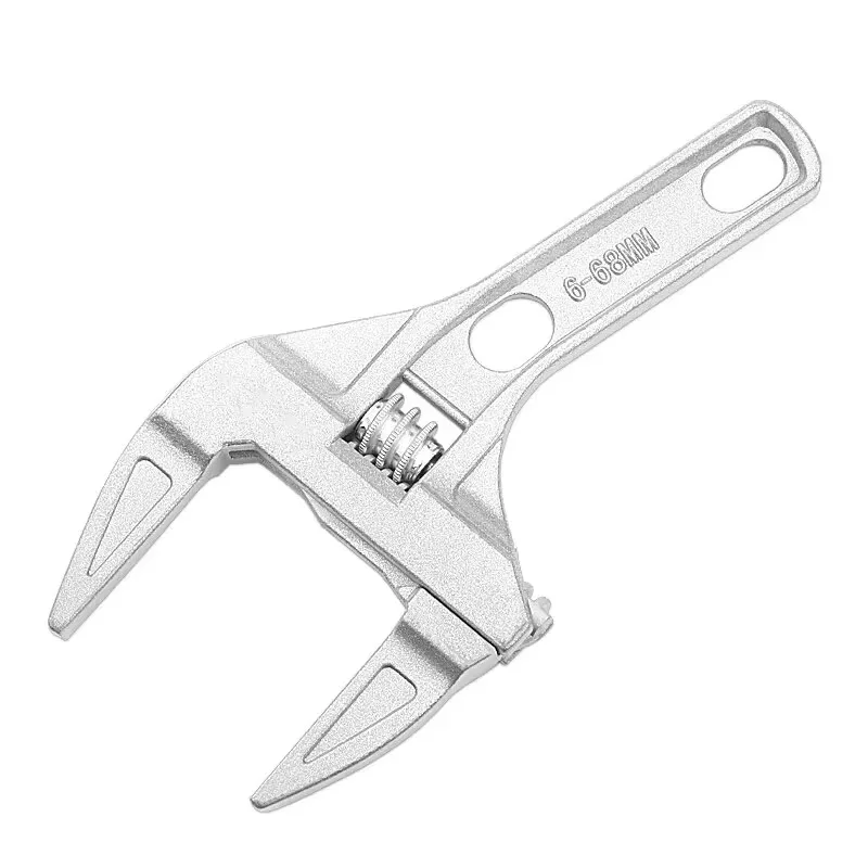 Uniwersalny zestaw naprawczy 1PC16-68mm, narzędzia ręczne do łazienki, klucz do rur z dużym otworem, klucz do nakrętek, regulowany klucz płaski, narzędzie do napraw łazienkowych.