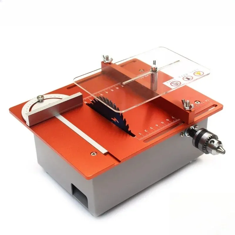 360W Table Saw Mini Multifunctional Chainsaw Precision Micro, Table Saw Household Cutting Machine