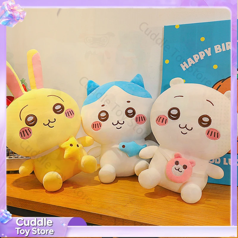 

New Satchel Cute Chiikawa Momonga Plush Toy Plush Dolls Are Soft But Not Easily Deformed Plush Room Decoration Birthday Gift