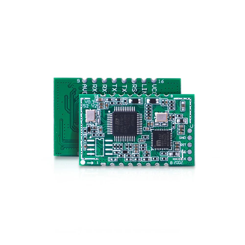 Picture 7: (Price for 4 Piece)PUSR Serial to ethernet module Embedded UART TTL to Ethernet TCP/IP converter Module TCP/IP TTL USR-TCP232-S2