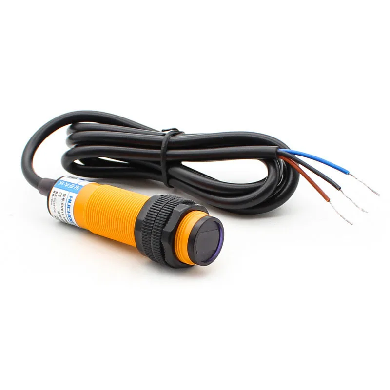 M18 E3F-DS10C4 E3F-DS10C2 E3F-DS10P1 E3F-DS10P2 Diffuse Reflection Photoelectric Switch Sensor NPN