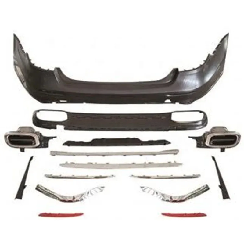 

E CLASS W212 2015 rear bumper body kit upgr to W223 car grille