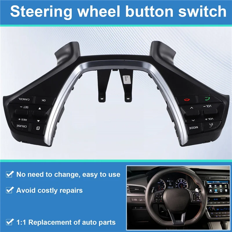 

A04E-5X 96700C1510 Старый переключатель дистанционного управления на руле в сборе для Hyundai Sonata 2014-2017