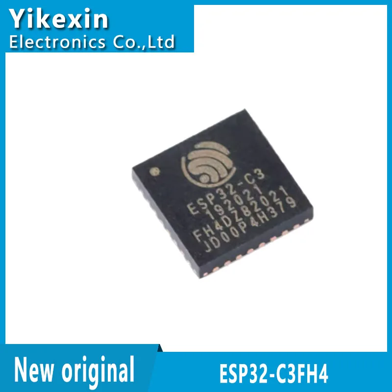 ESP32-C3FH4 QFN-32 New original WiFi+ Bluetooth dual-mode wireless communication chip 32-bit MCU