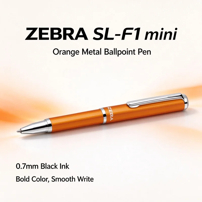 caneta-esferografica-telescopica-zebra-sl-f1-mini-07-mm-caneta-de-metal-para-bolso-caneta-japonesa-compacta-para-viajantes-anotadores-e-minimalistas