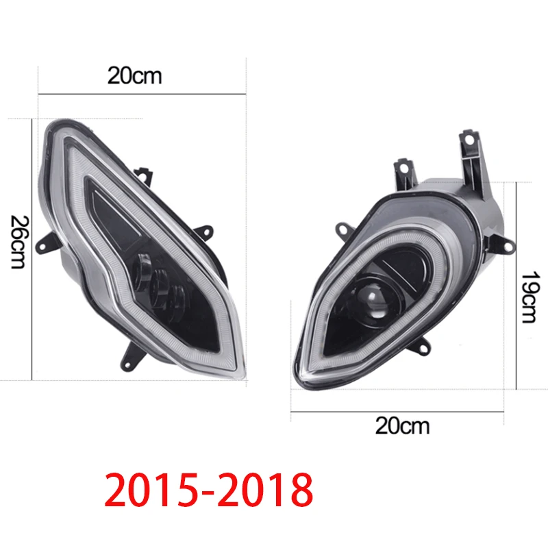 12 V Waterdichte Plug Play LED Koplamp Montage Vervanging Koplamp Voor S1000RR S 1000 RR 2009 2010 2011 2012 2013 2014