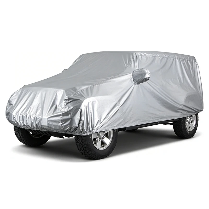 Universal SUV Full Car Covers Outdoor Waterproof Sunshade Rain Snow Dust Resistant UV Protection Cover for SUV Sedan Hatchback