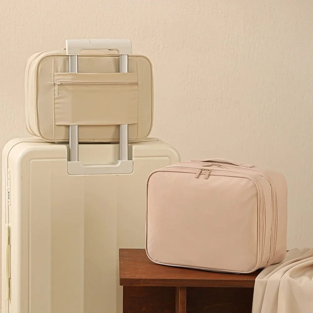 

Handheld Travel Shoe Bag Dustproof Large Capacity Shoe Carrier Bag with Zipper Mildew-proof Underwear Clothes Bags