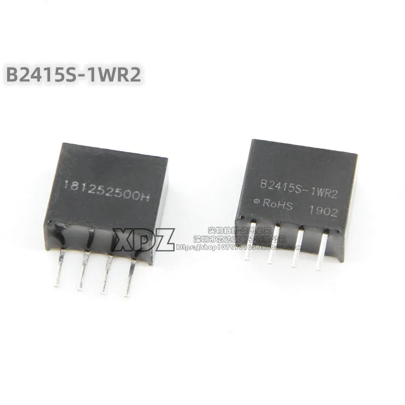 5pcs/lot B2415S-1WR2 B2415S-1W DIP-4 package Original genuine 24V to 15V DC-DC isolated power module