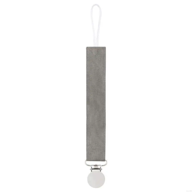

Simple Baby Dummy Pacifier Chain Clip Ramie Cloth Soother Chain Nipples Holder For Newborn Toy Feeding Accessories