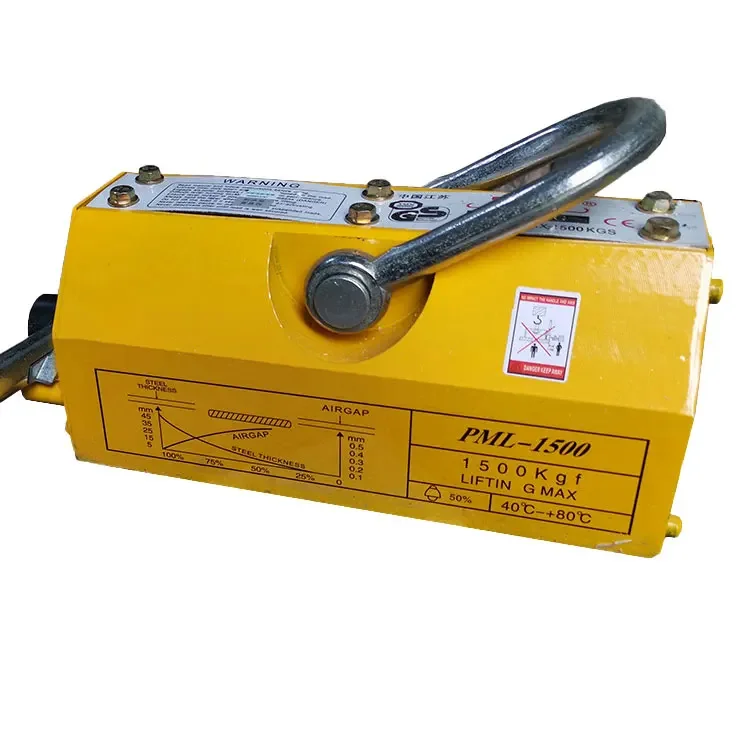 Forhot Sale 1500 KG Super Permanent Magnetic Chuck Plate Lifter