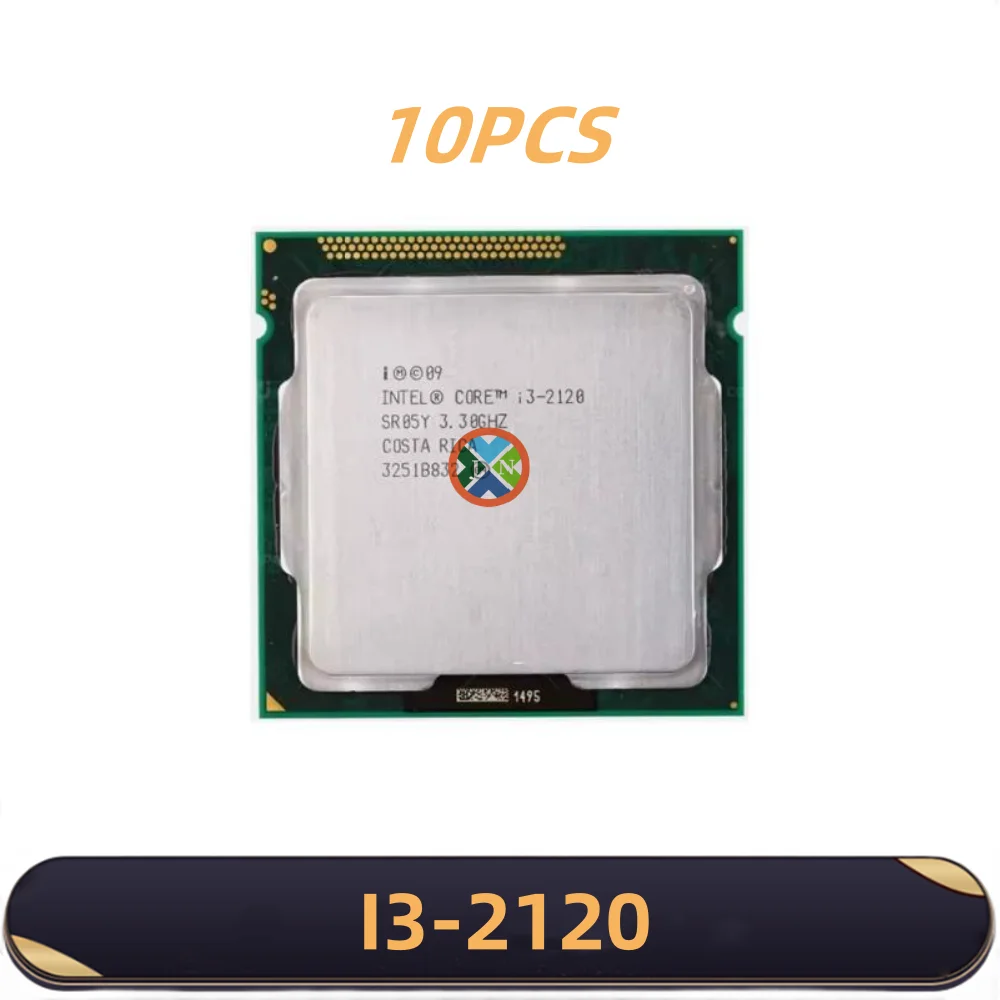 

10 шт./лот Intel Core i3-2120 i3 2120 3,3 ГГц SR05Y двухъядерный процессор 3M 65 Вт LGA 1155