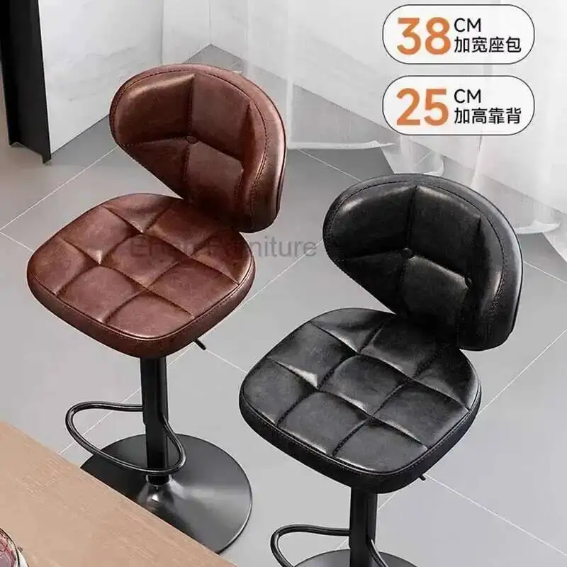 

Bar Chair Lift Table Home Island Bar Stools Cash Register Commercial Swivel Chair Furniture Taburete Alto