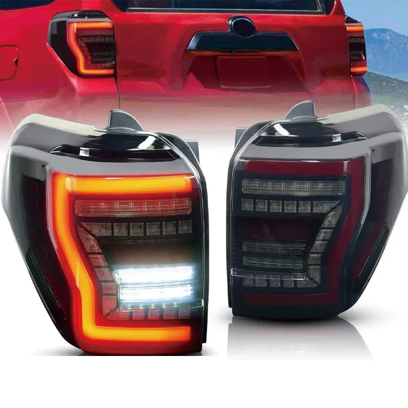 

Damei Auto Tail Light For 4Runner 2010-2024 LED Rear Front Lamp Factory Price Auto Body Kit Tail Light Assembly