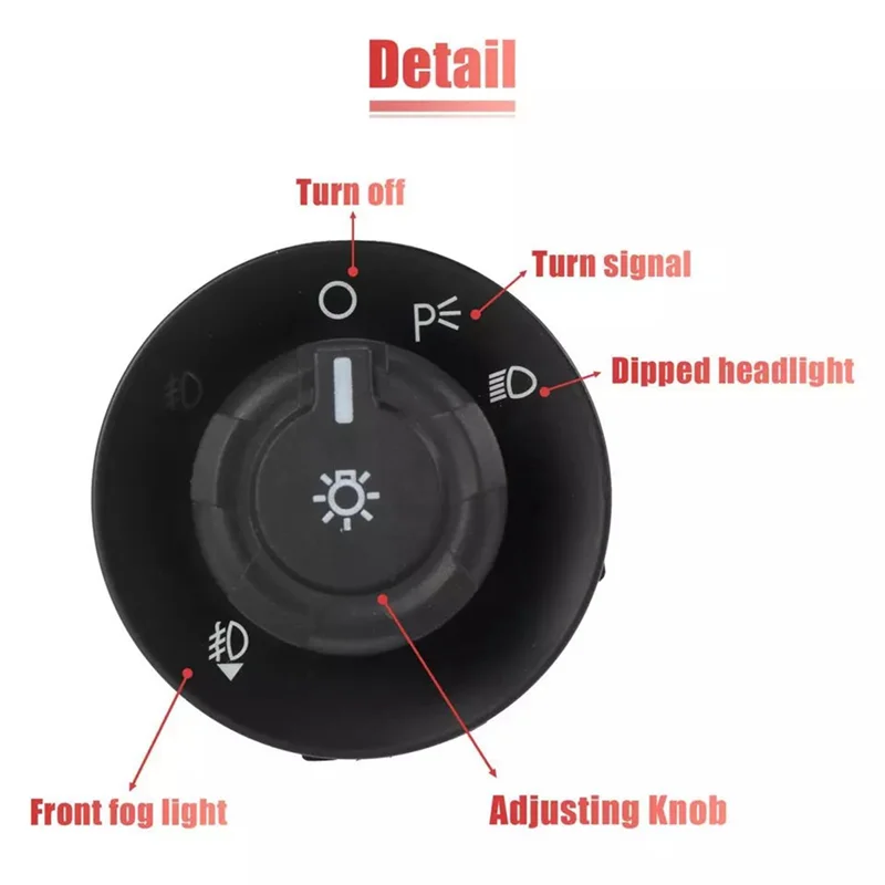 

Discount-9L3Z-11654-BA 9L3Z11654BA 10 Pins Car Headlight Switch HLS1470 For Ford F150 F-150 HLS1466 SW6636 LHD
