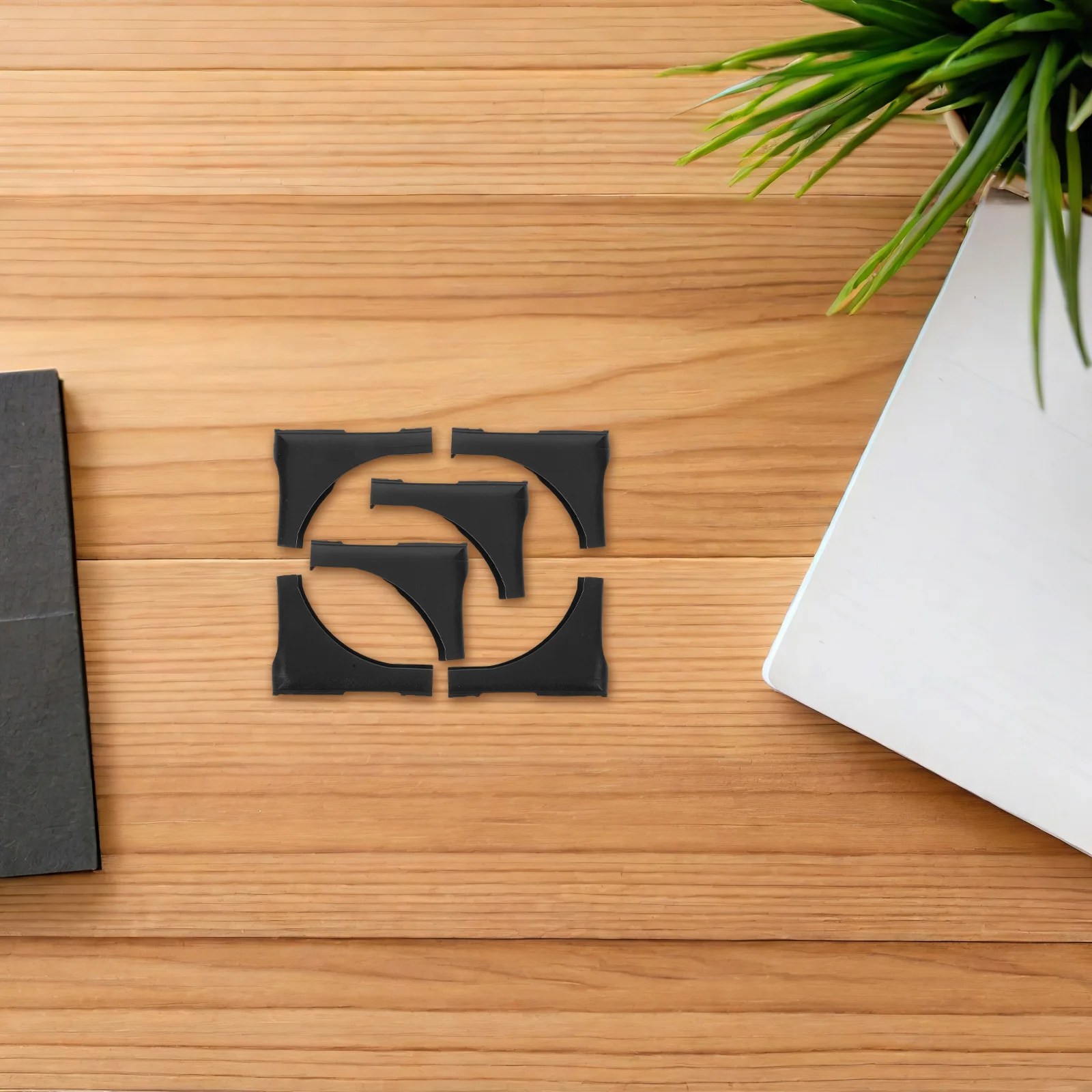 

6pcs Drying Rack Leg Covers Non-Slip Floor Protectors 90 Degree Universal Laundry Rack Accessories Replacement Pads For Hardwood