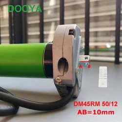 Dooya DM45RM 50/12 Tubular Motor Short Axis, Manual Control+RF433 Remote Motor for Electric Rolling Shutter Door/Awning/Sunshade