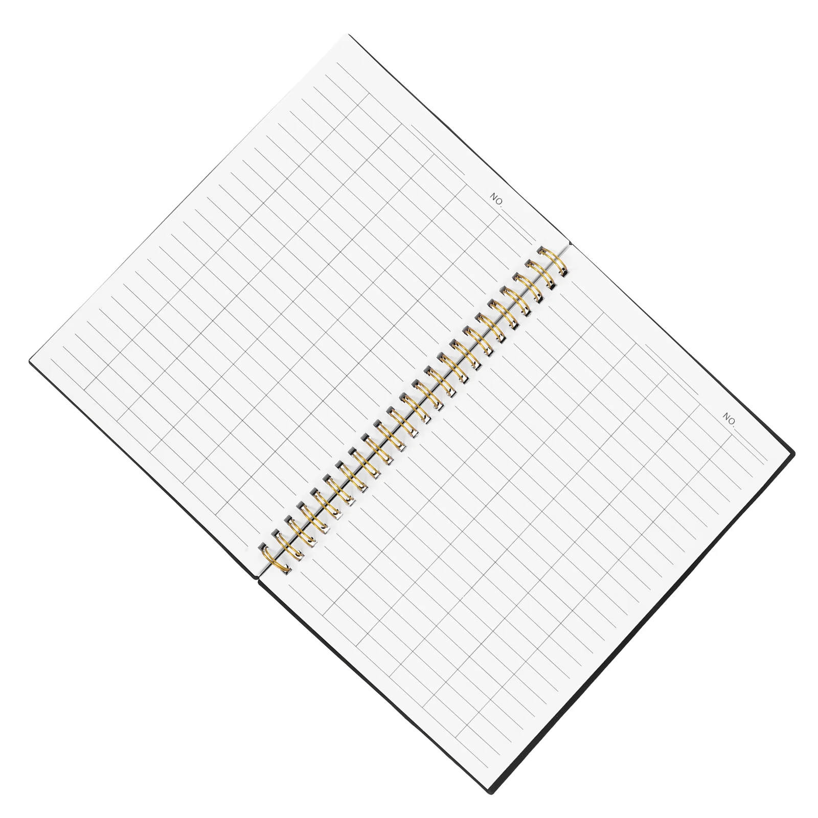 Horizontal Grid Record Book For Inventory Log Stock Tracking Business Accounting Ledger Expense Management Budget Planning