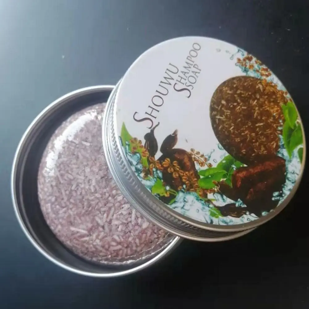 Натуральный органический кондиционер Polygonum Soaps, Очищающий кожу головы от перхоти, мыло He Shou Wu, успокаивает кожу головы, шампунь, мыло