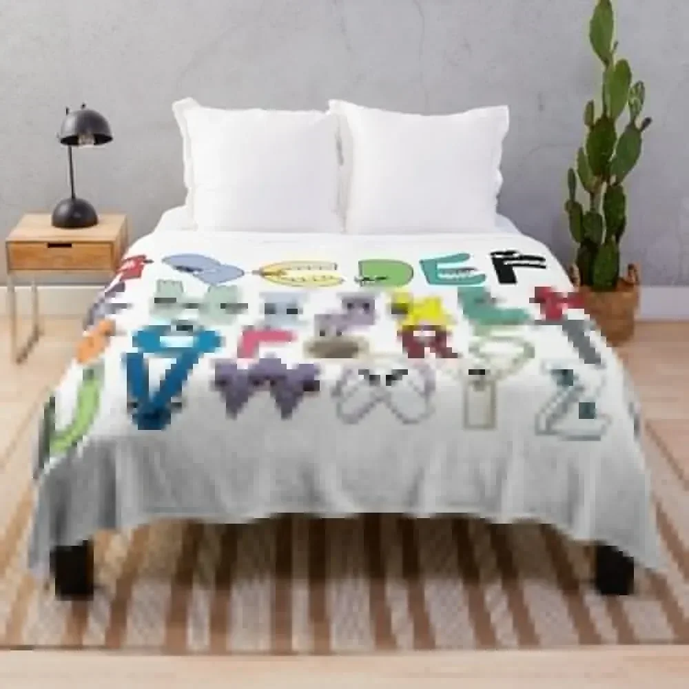 Alphabet Lore Latter A-Z Throw Blanket